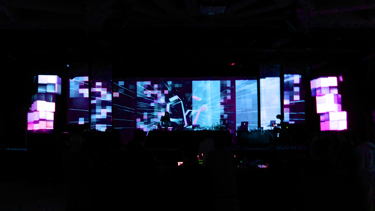 Discover innovative stage design techniques at the Sophia Digital Arts Festival, featuring video mapping, VJing, and generative art.
